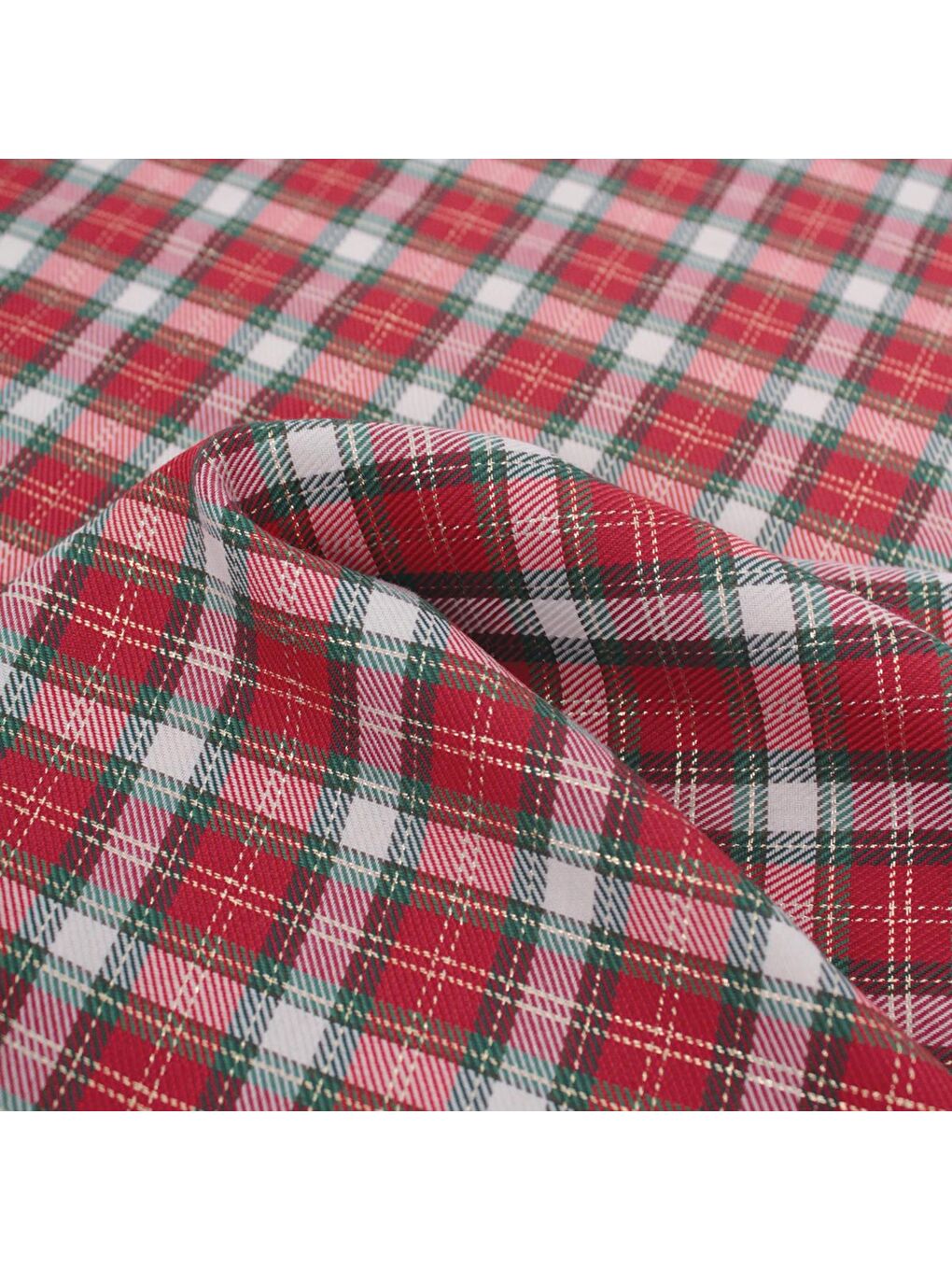 Karışık Soft Ekose Masa Örtüsü - Renkli - 145x250 cm-1