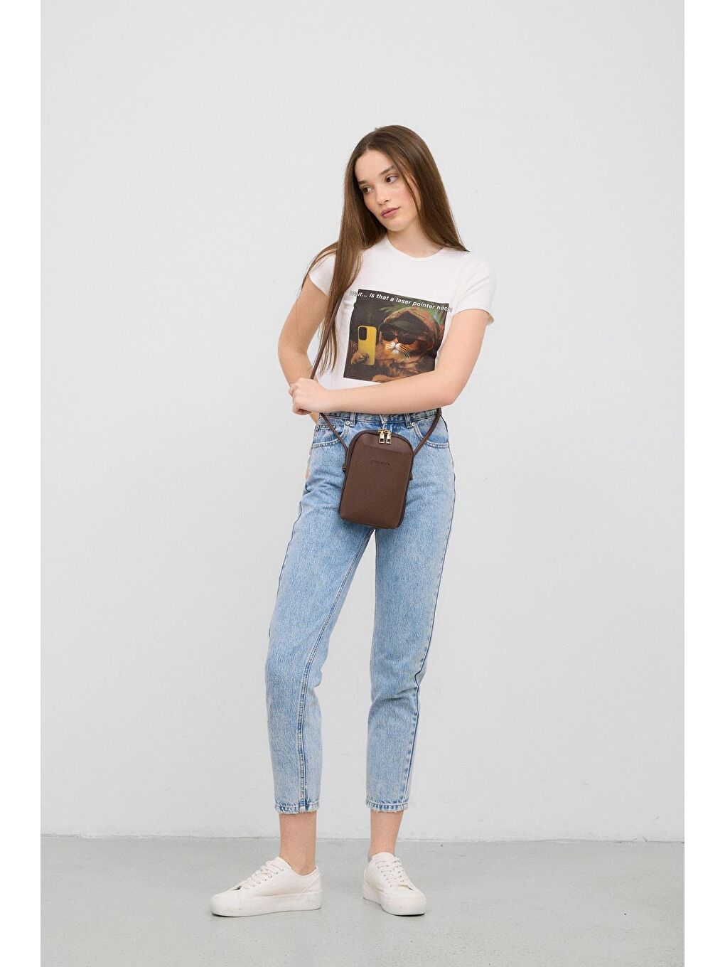 Vux Çapraz Çanta Kahverengi-2