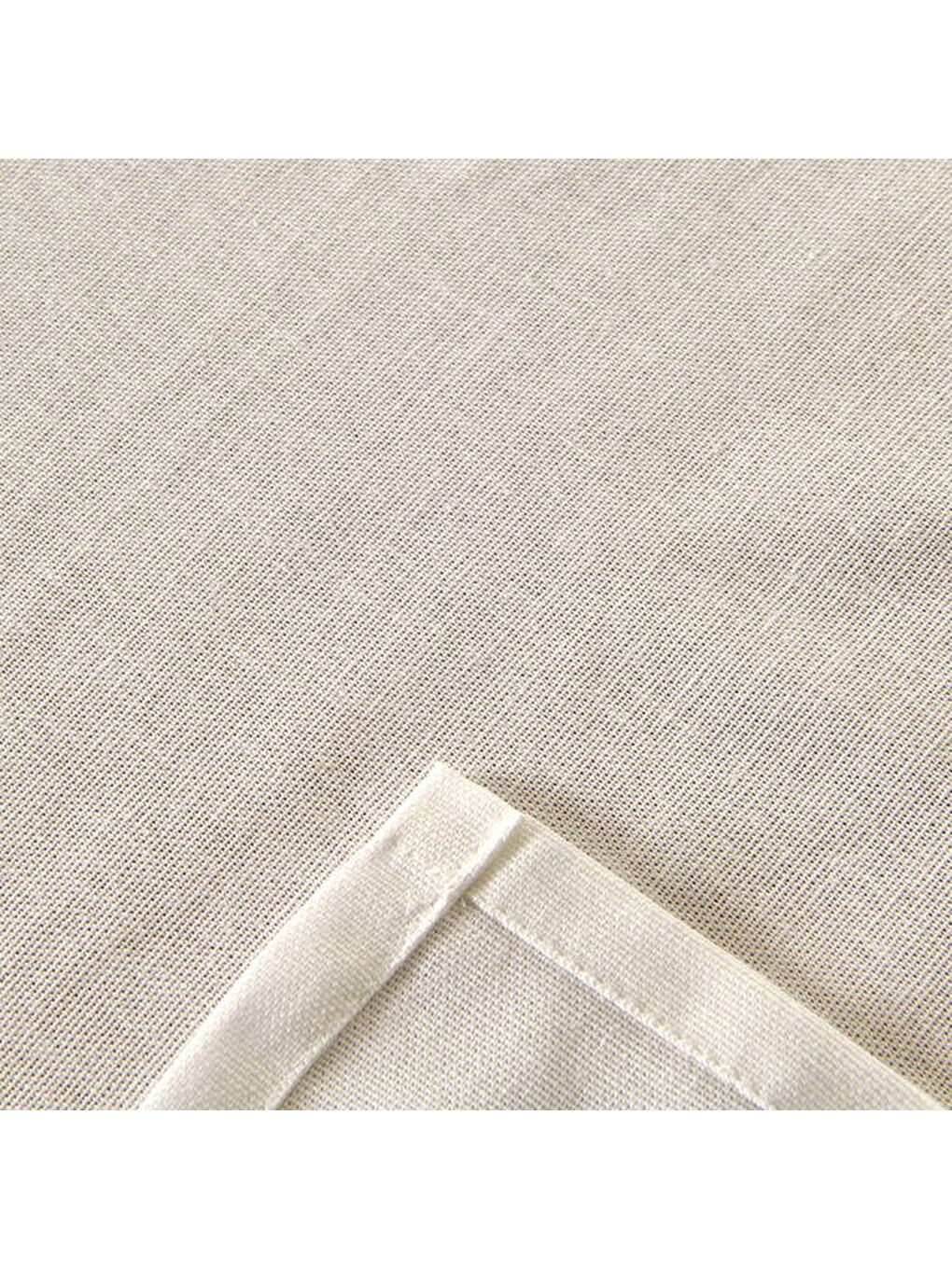 Soft Stripe Masa Örtüsü - Ekru - 150x220 cm-2