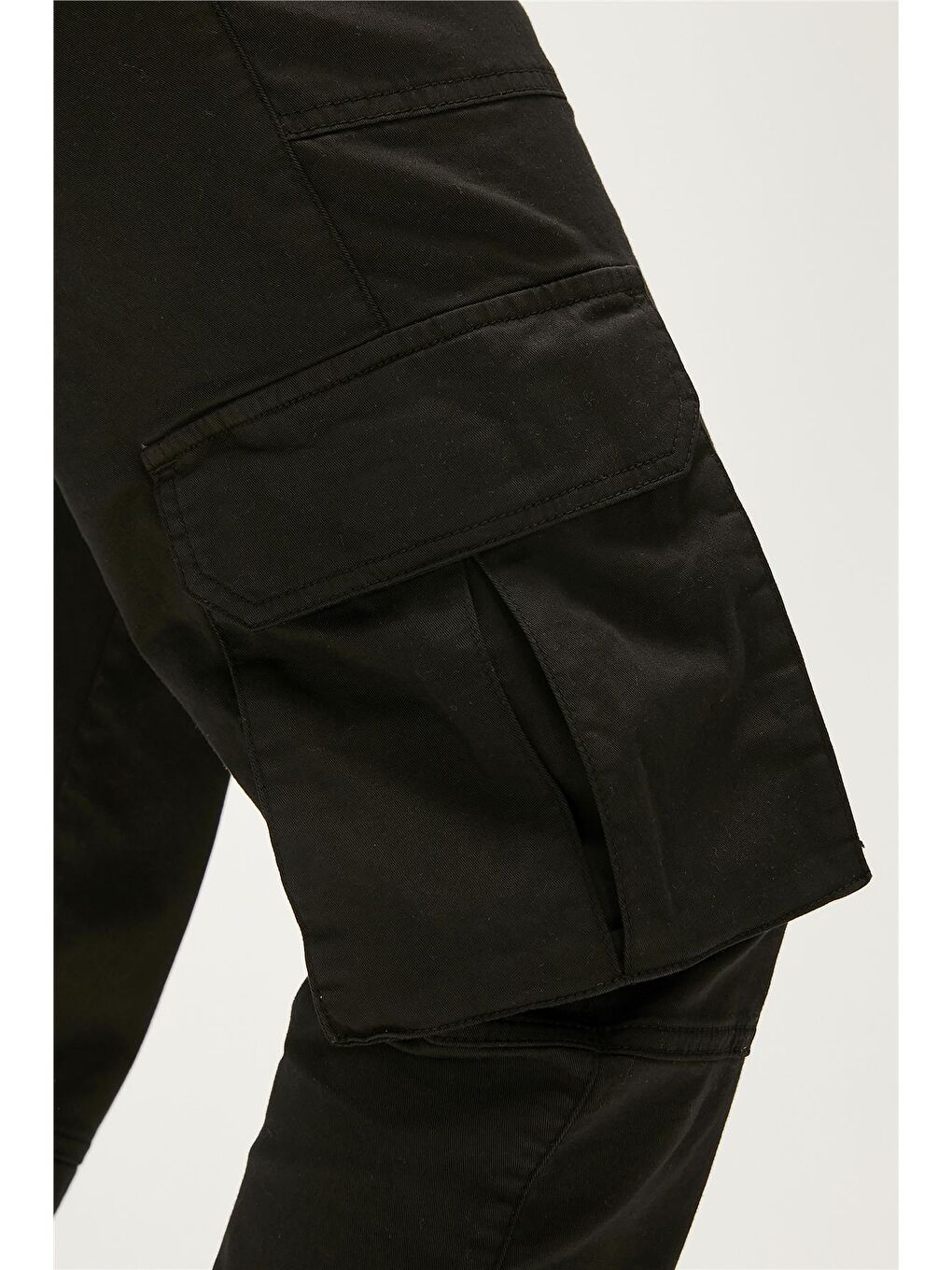 Lara Cargo Sweatpants Siyah Kadın Pantolon-5