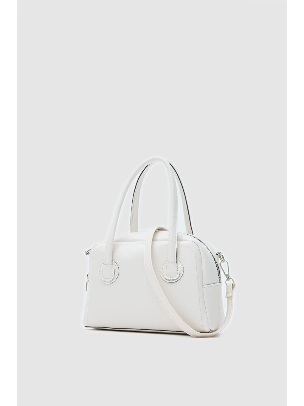 Ekru Mivy Çapraz Çanta Krem-1