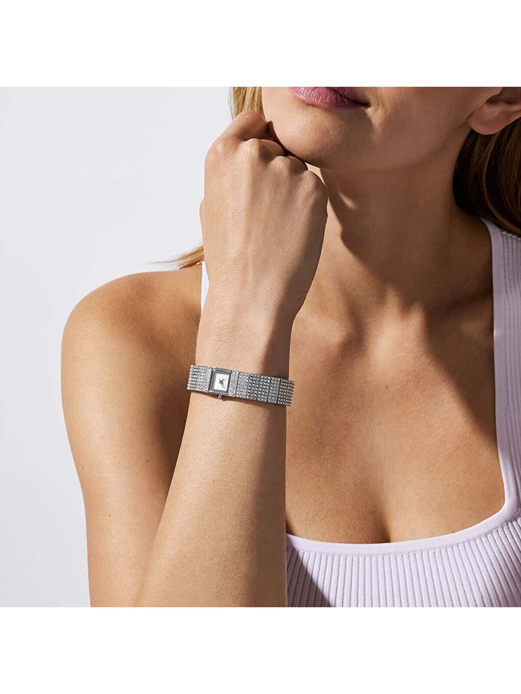 Gri MK4886 Kadın Kol Saati-3