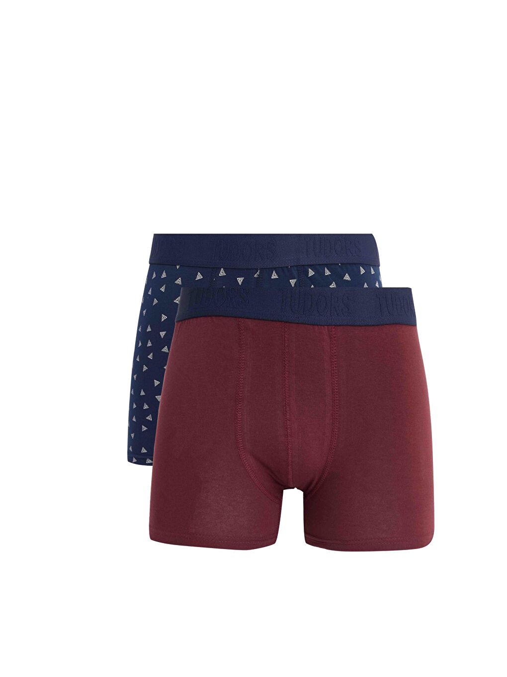 Karışık Erkek 2 Li Pamuk Elastanlı Esnek Kumaş Boxer