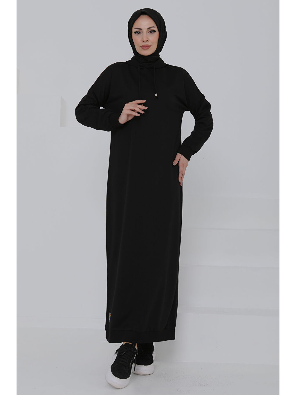 Armalı Elbise Siyah - 27049