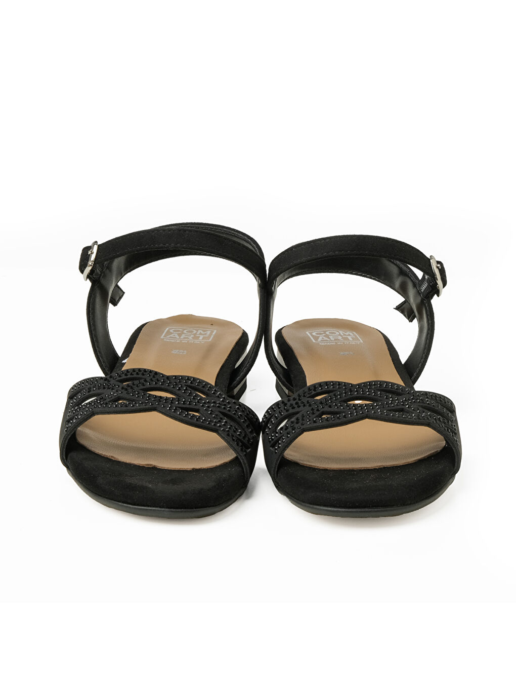 Siyah Kadın Sandalet 4P5239 5239 ATENE ACC Nero/Nero-1