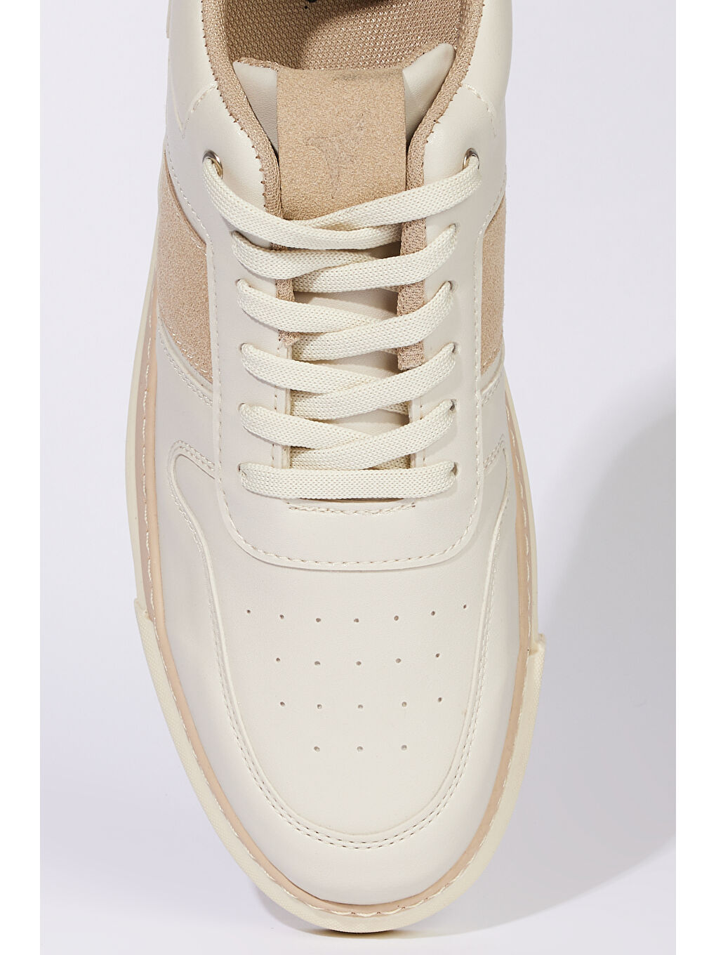 Erkek Bej Sneaker Ayakkabı-2