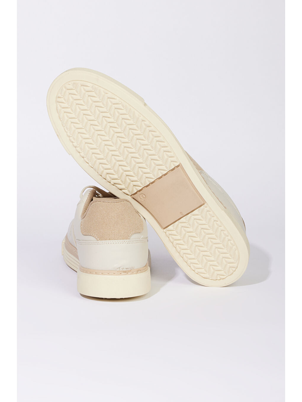 Erkek Bej Sneaker Ayakkabı-3