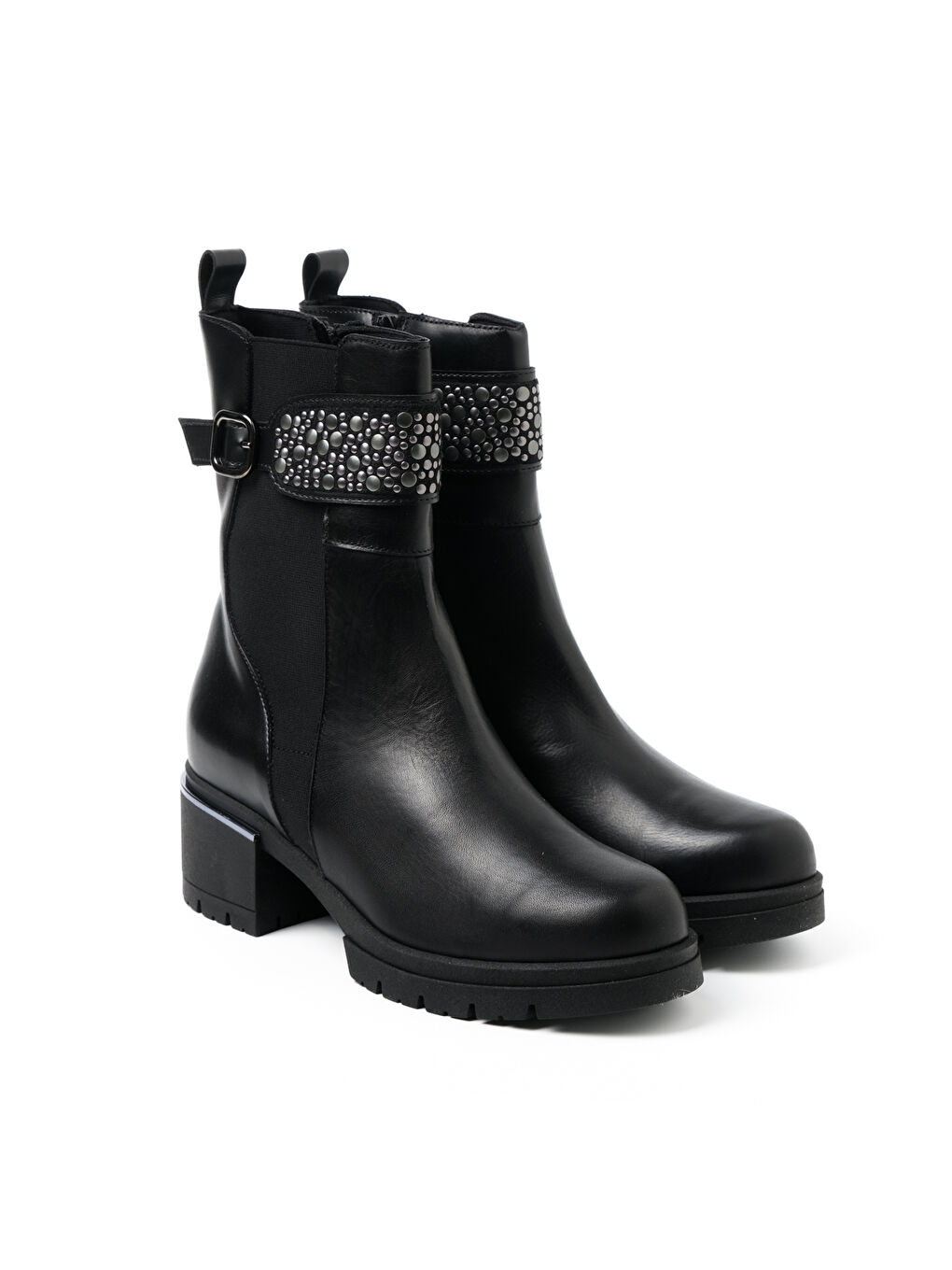 Siyah Kadın Bot 4H4909PM 4909 Nairobi Pelle Nero-1