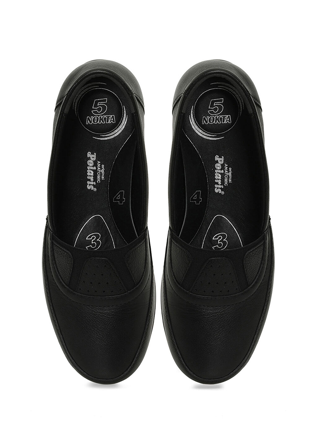 103017.Z5FX Siyah Kadın Düz Ayakkabı-3