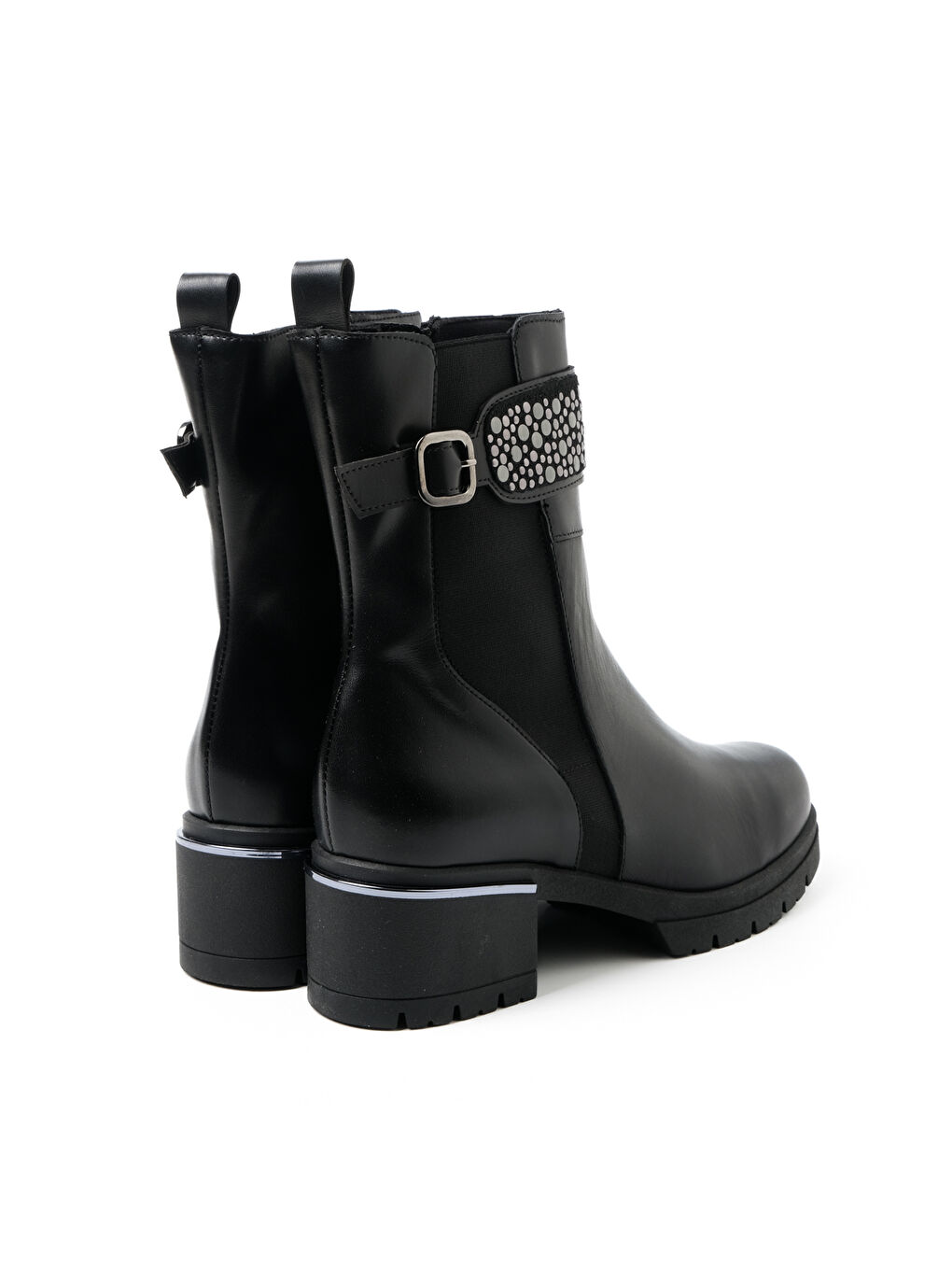 Siyah Kadın Bot 4H4909PM 4909 Nairobi Pelle Nero-3