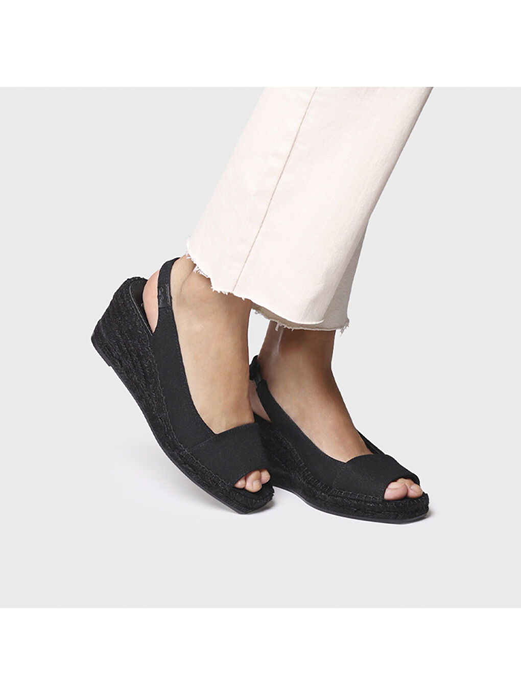 Siyah Kadın Sandalet Fiore Black-3