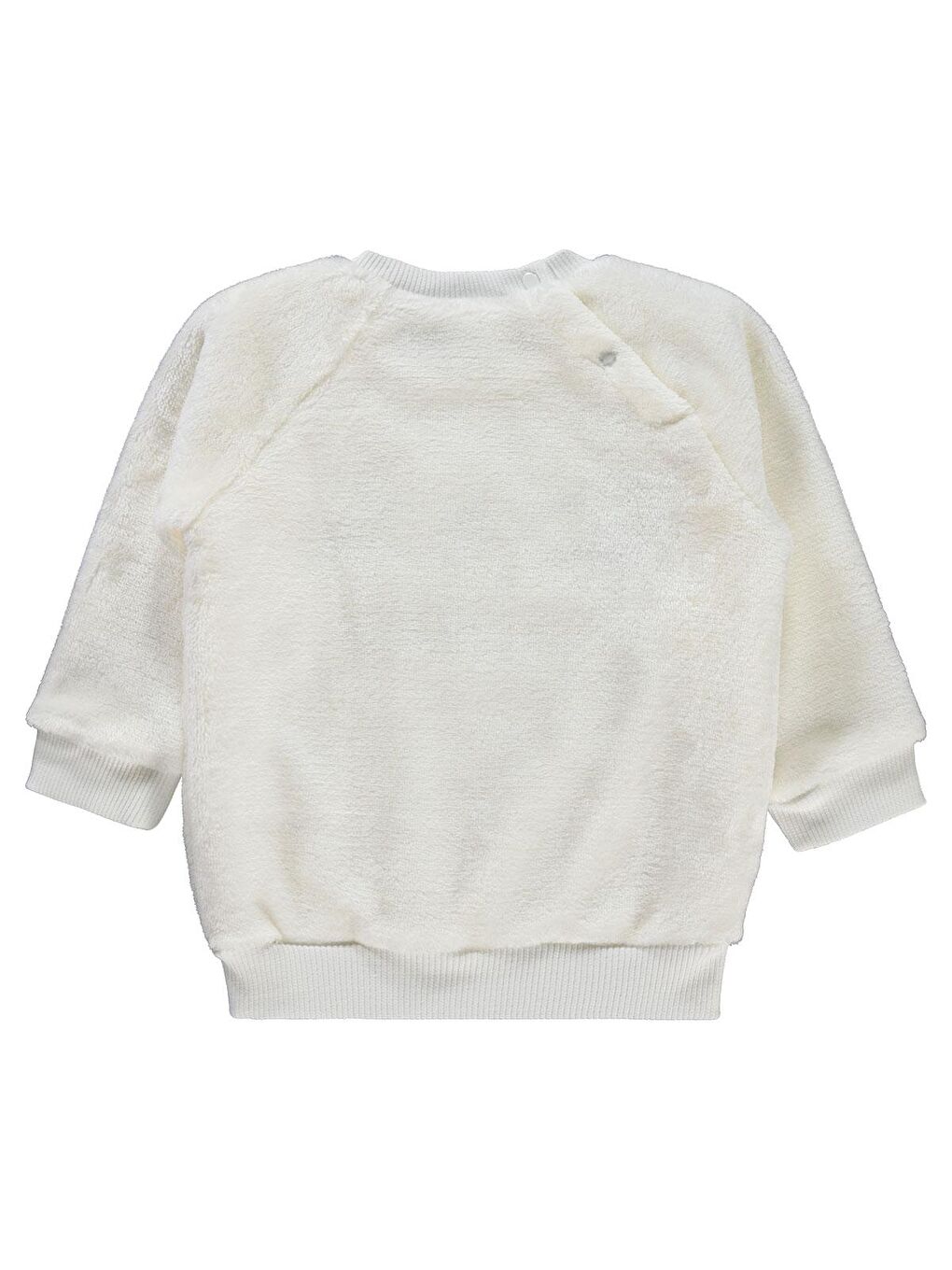 Baby Kız Bebek Sweatshirt 6-18 Ay Ekru-1
