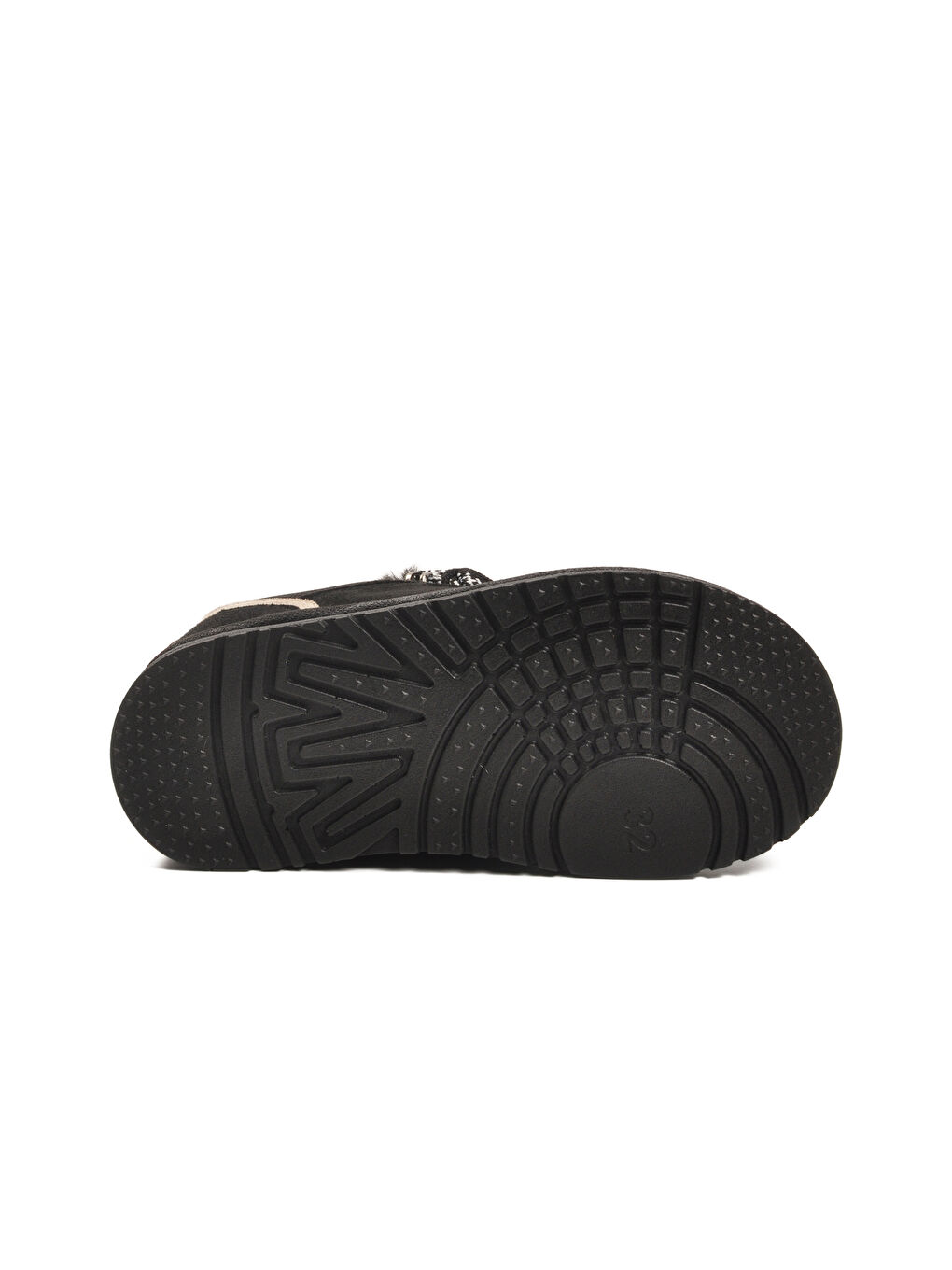 Siyah Süet Bağcıklı Unisex Çocuk Spor Ayakkabı 412445 F-4