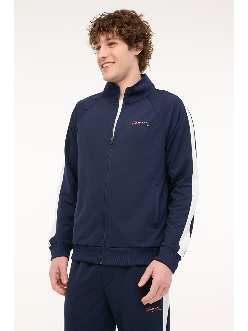 Kinetix ML NAVY 18ATL100 5FX Lacivert Erkek Eşofman Üstü