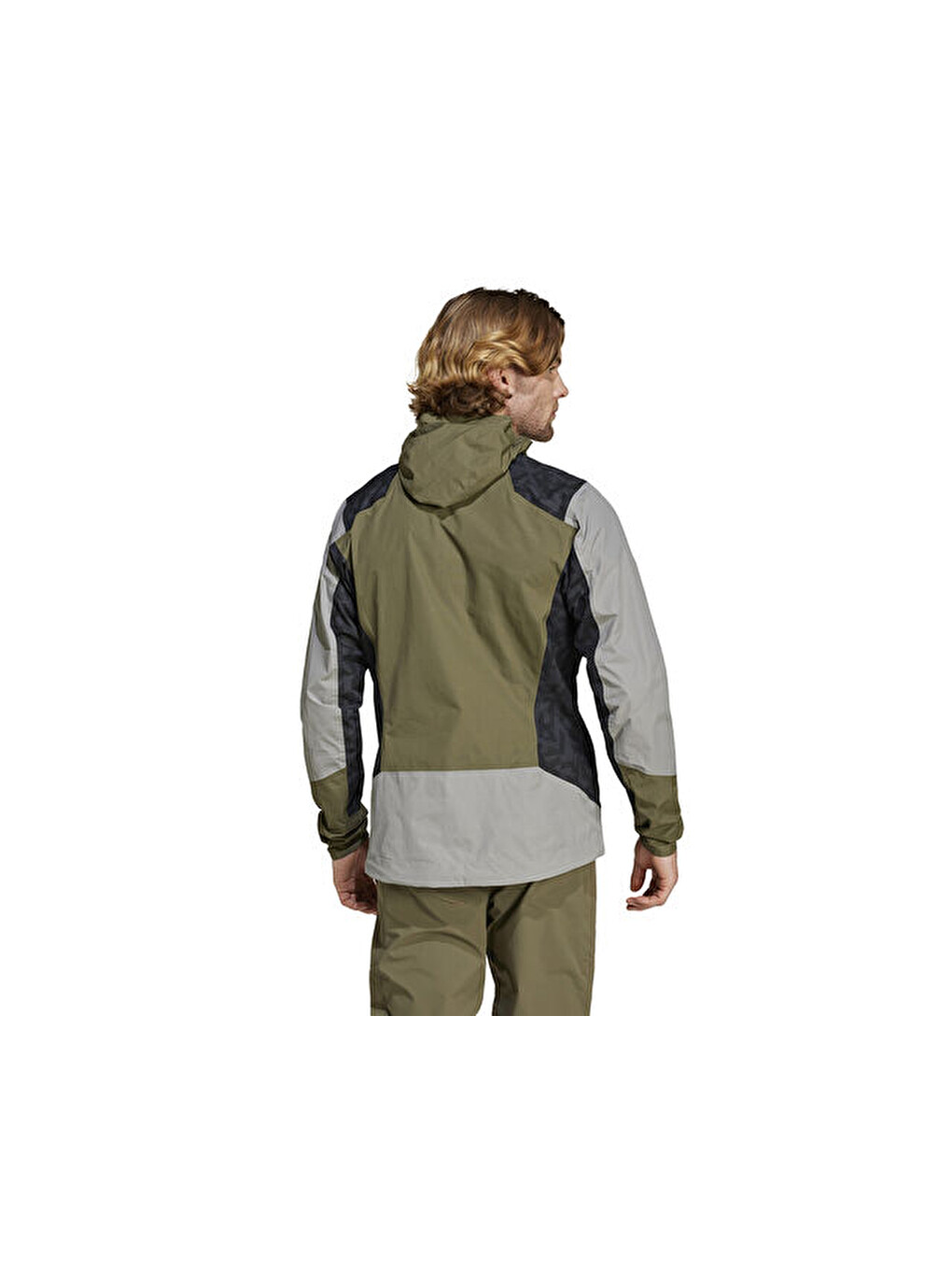 Xpr Hybr Rr J Erkek Outdoor Ceketi Iw8876 Haki-1
