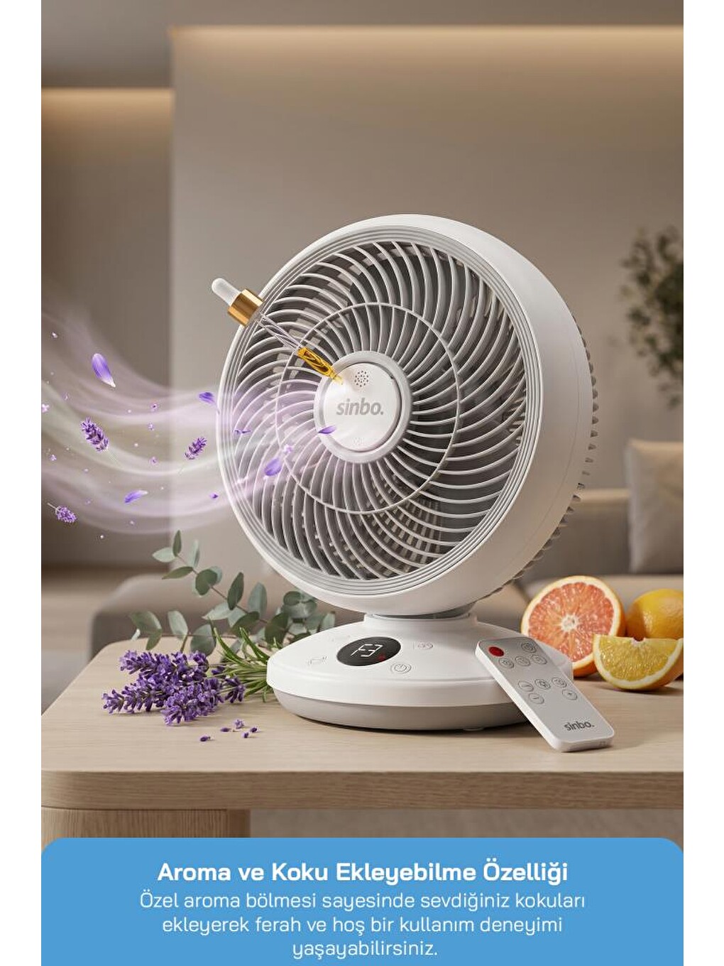 SF-7702 MASAÜSTÜ KUMANDALI FAN-6
