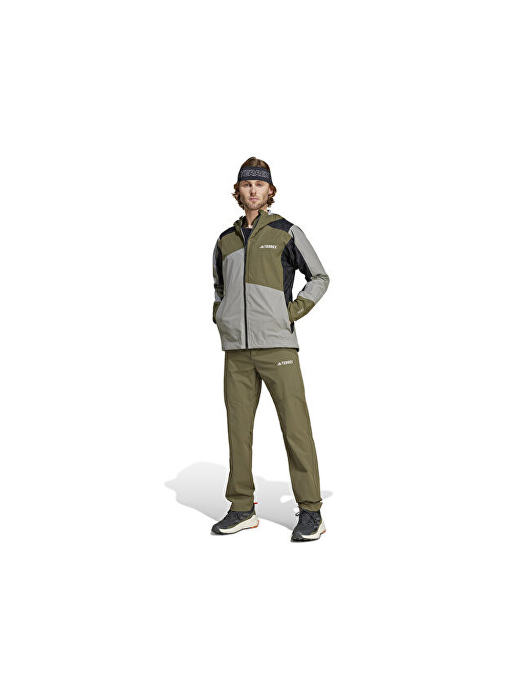 Xpr Hybr Rr J Erkek Outdoor Ceketi Iw8876 Haki-4