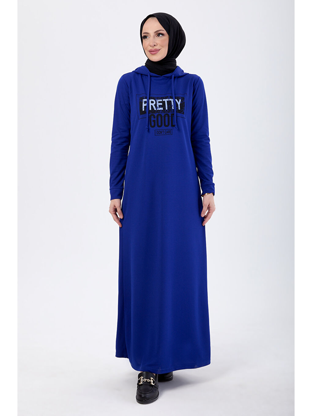 Mavi Elbise Saks - 13090-1