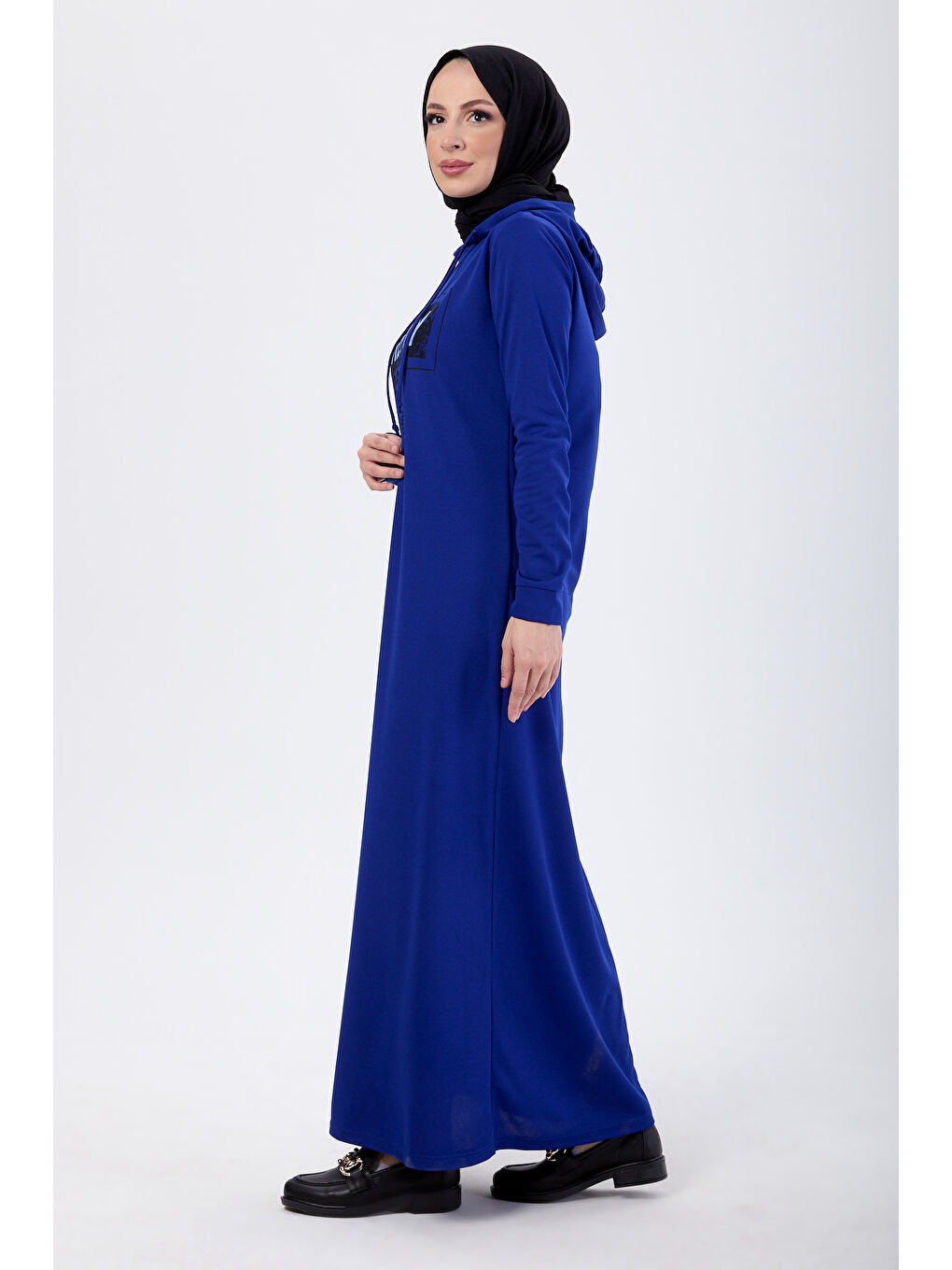 Mavi Elbise Saks - 13090-2