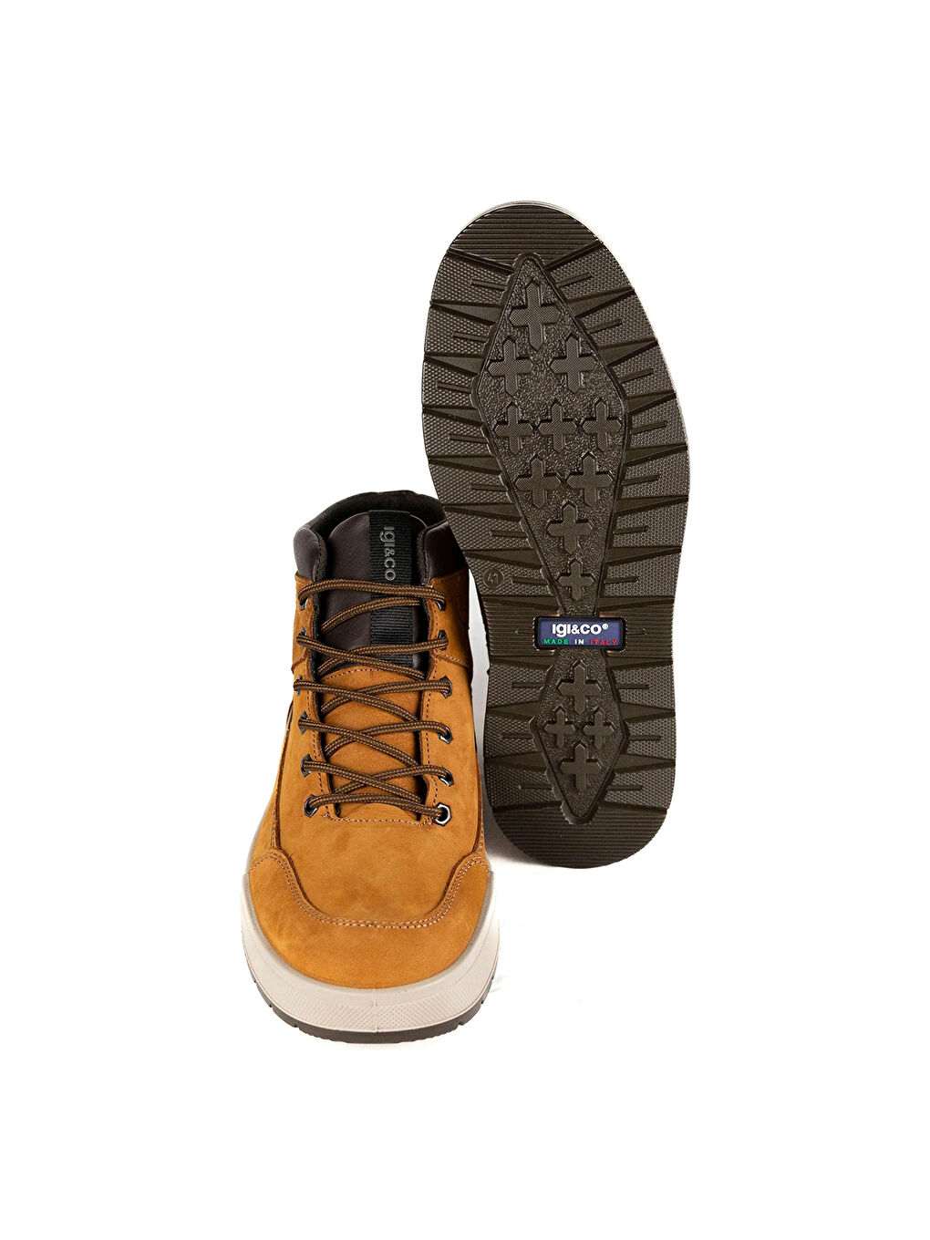 Kahverengi Erkek Bot 6626633 UEAGT 66266 NABUK MORBIDO Cuoio(Tan)-1