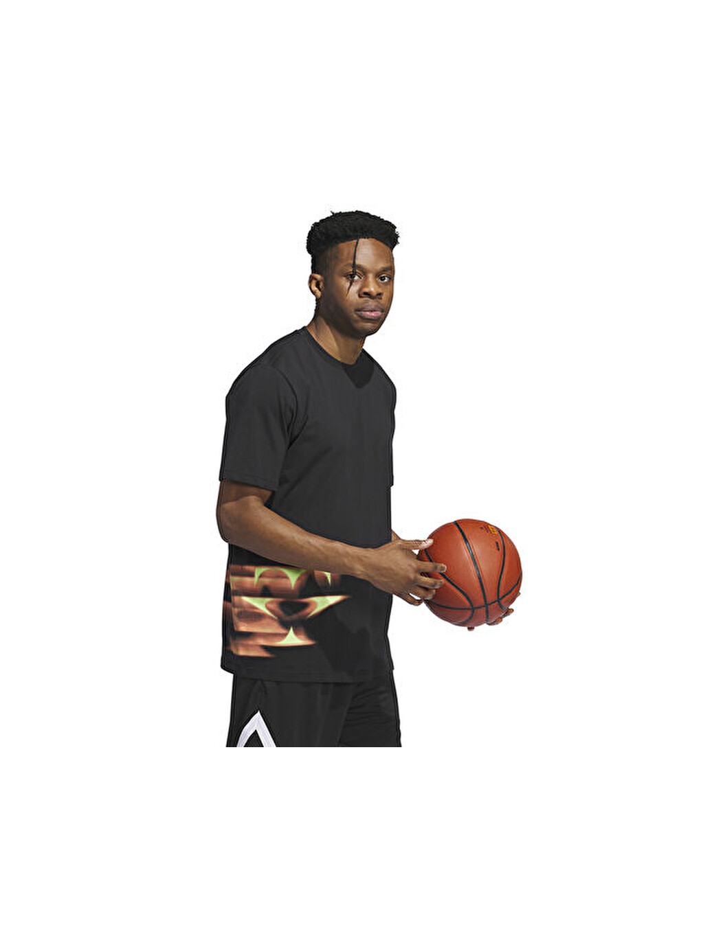 Trae Fndn Tee Erkek Basketbol Tişörtü Iw7847 Siyah-2