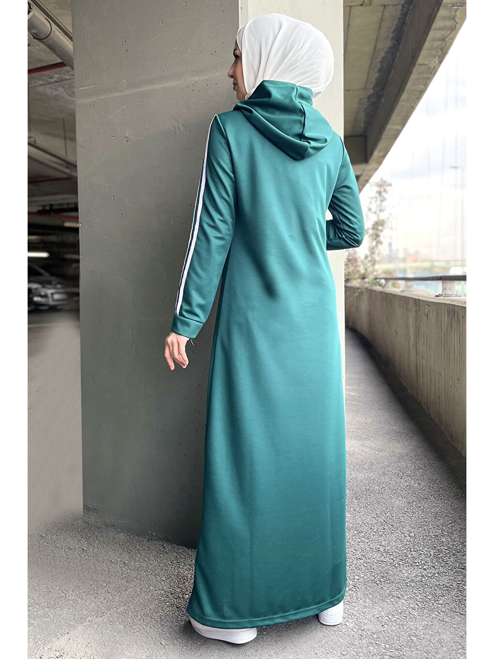 Yeşil Elbise Zümrüt - 11048-5