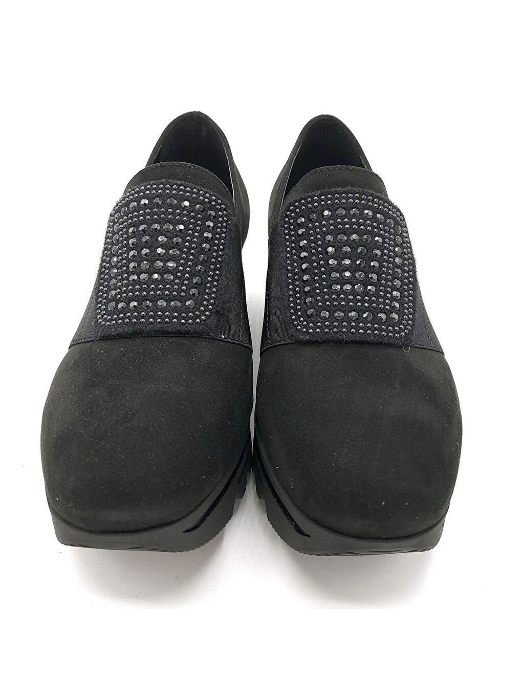 Siyah Kadın Sneaker 8C4505 4505 Dubai Nero-2