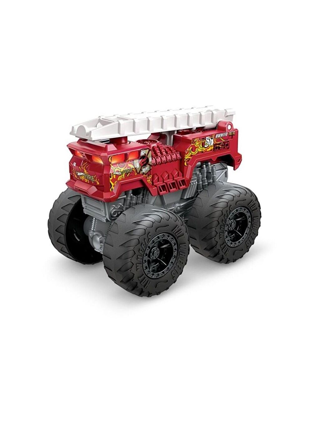 Hot Wheels Kırmızı Monster Trucks 1:43 Kükreyen Arabalar HDX65