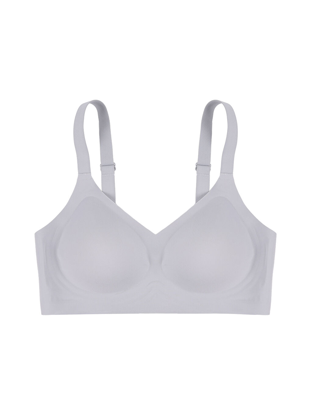 Mavi Balensiz Lazer Dikişsiz Görünmez Çıkarılabilir Pedli Toparlayıcı Sütyen-2