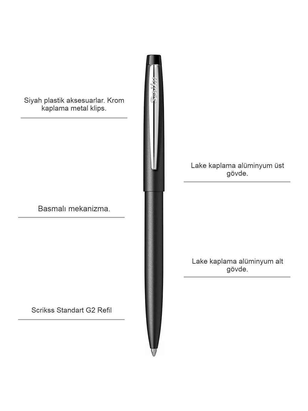 Scrikss F108 Tükenmez Kalem - 1