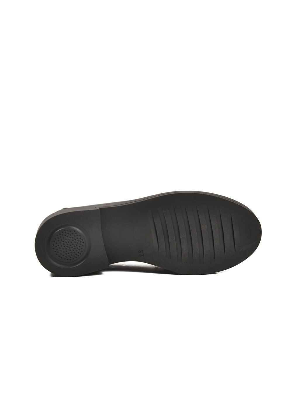 Siyah Cilt Kadın Casual Ayakkabı 572441 Z-4