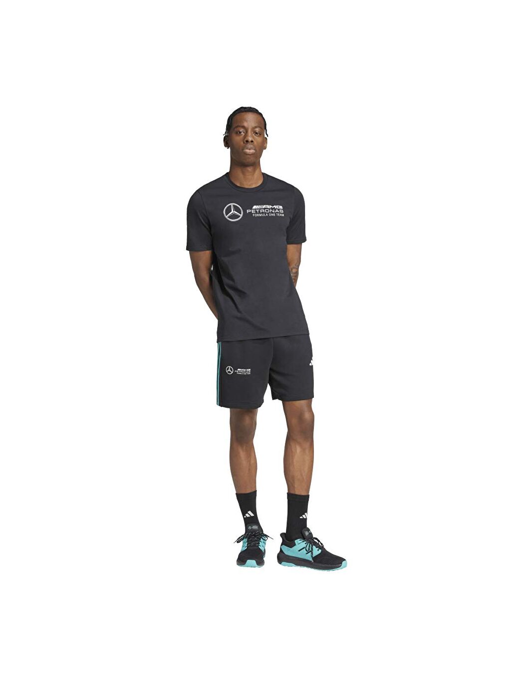 Mer Dna Sho M Erkek Siyah Şort-4