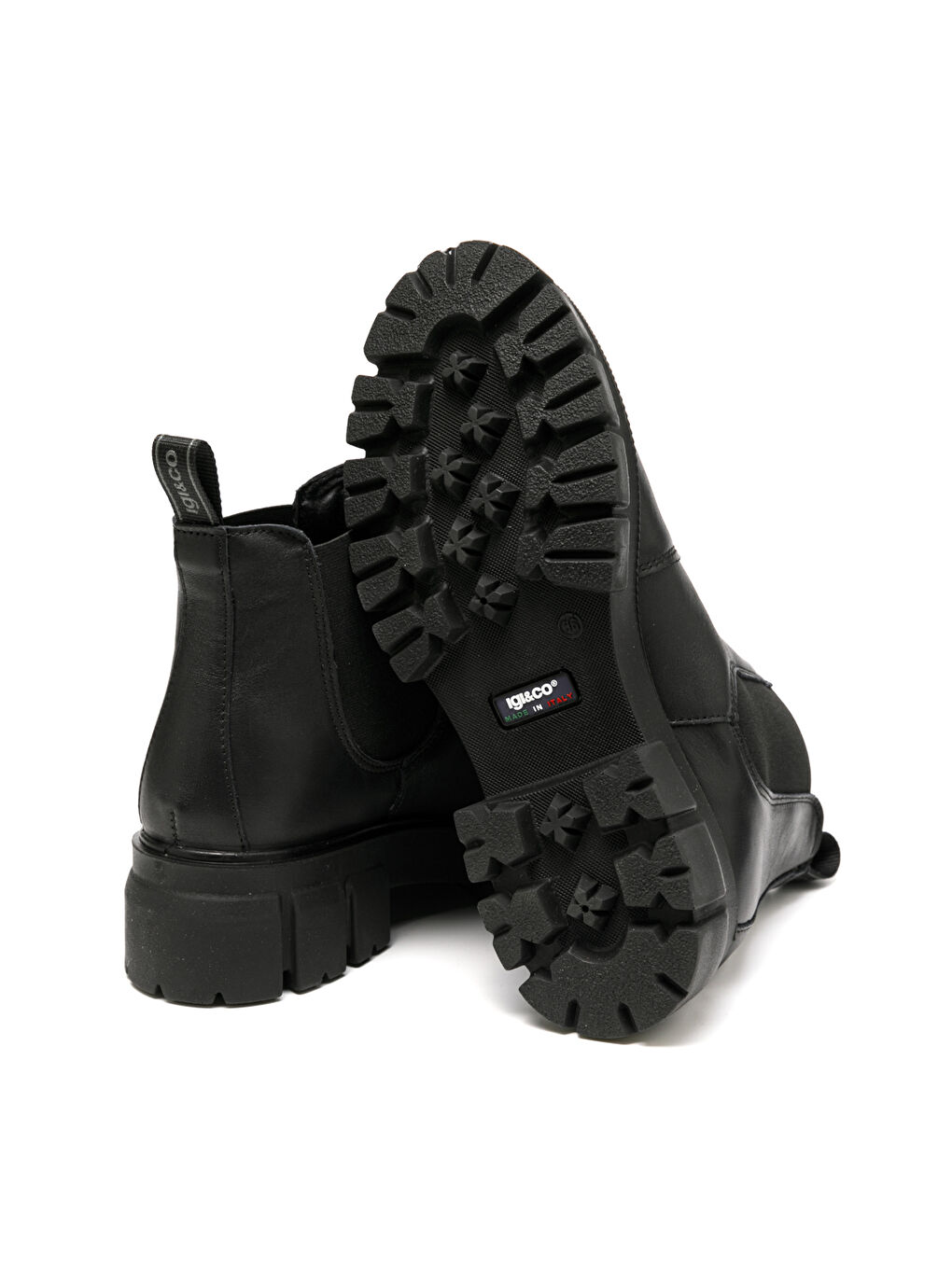 Siyah Kadın Bot 6664200 DRY 66642 Nappa Soft Nero-4