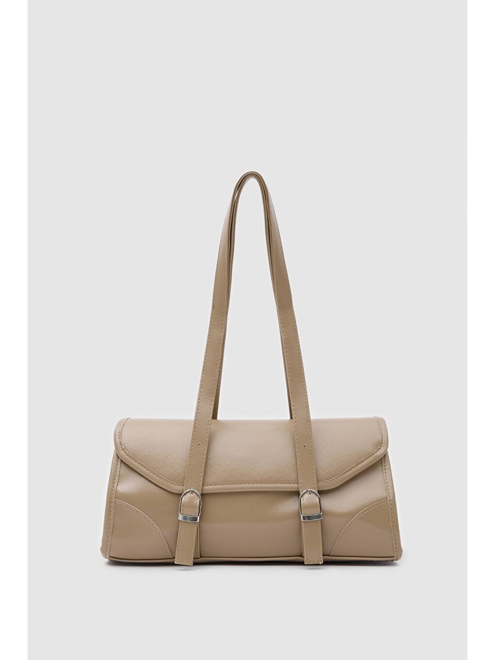 Lue Vintage Baget Çanta Bej