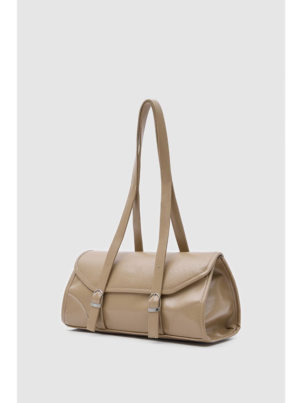 Lue Vintage Baget Çanta Bej-1