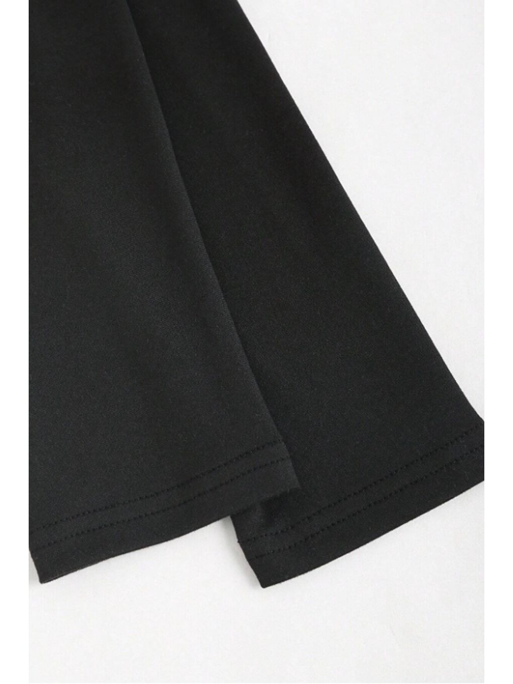 Siyah Kadın Uzun Kollu Crop Bolero Bluz – Esnek Kumaş, ve Modern Tasarım-3