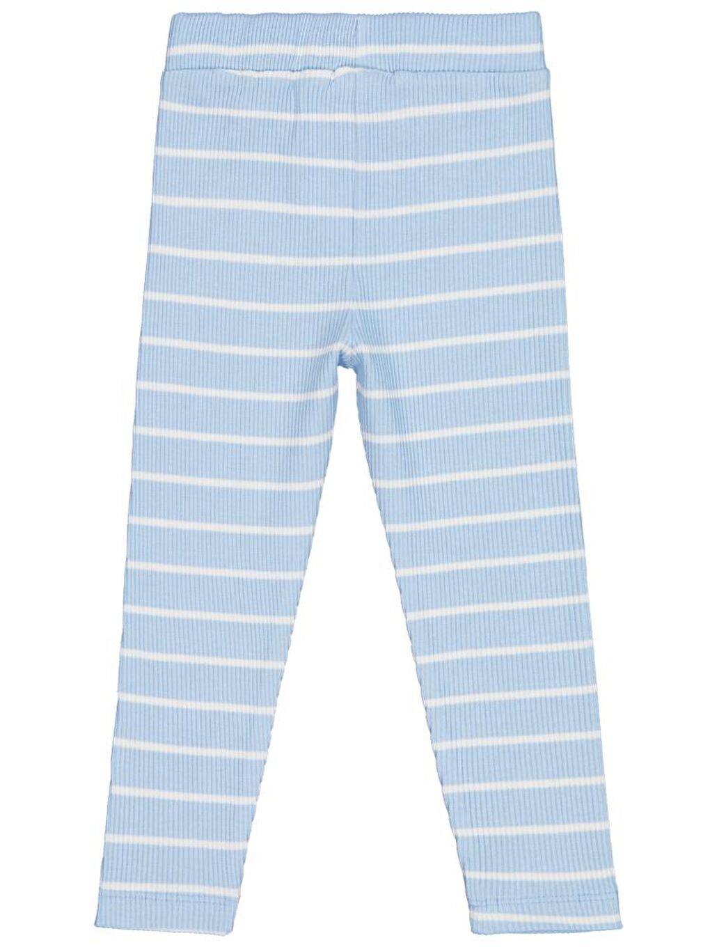 Girls Çizgili 2-5 Yaş Tayt - Mavi 2-3 Yaş
