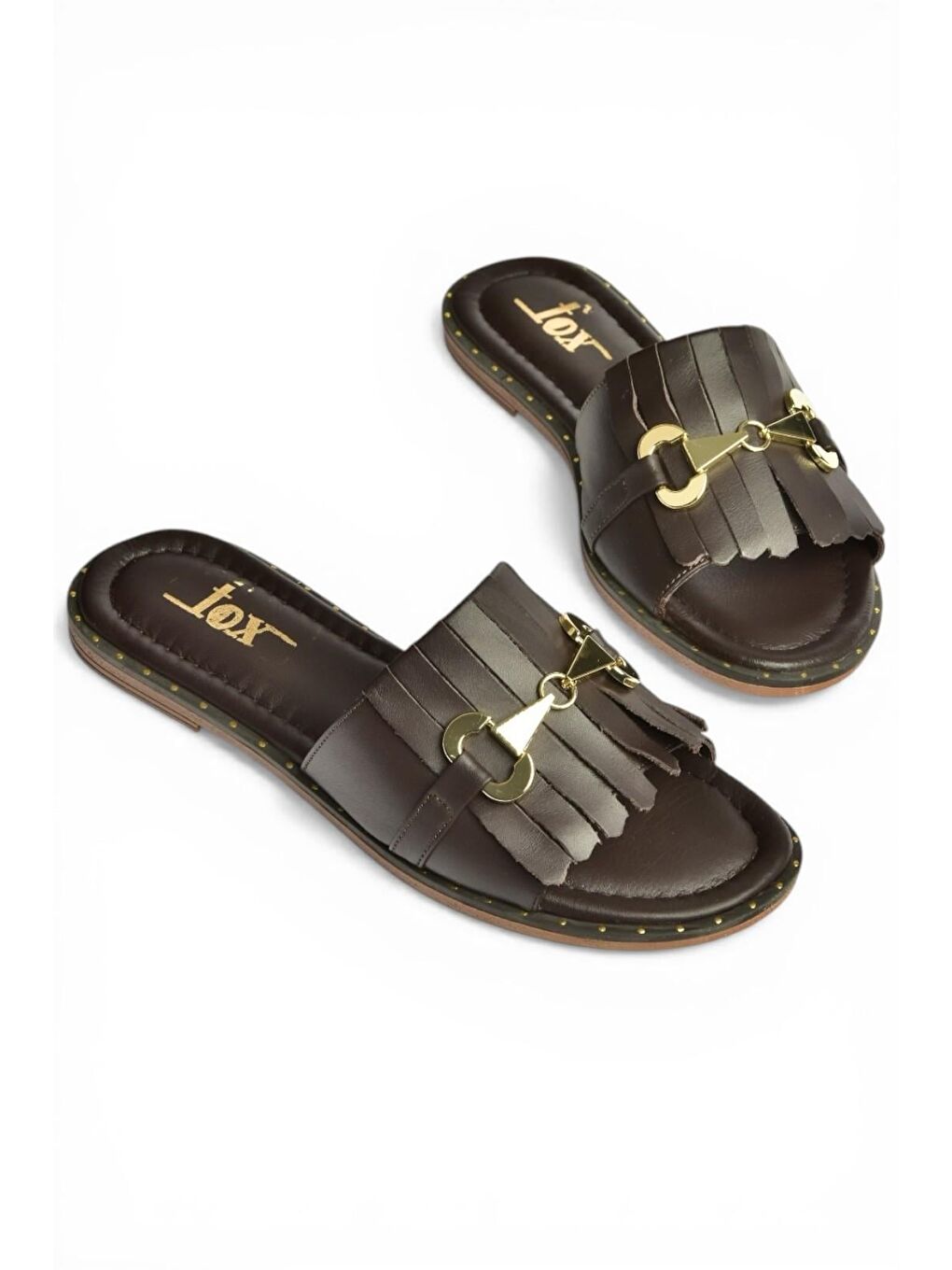 Kahverengi Kadın Terlik Y291873003-1