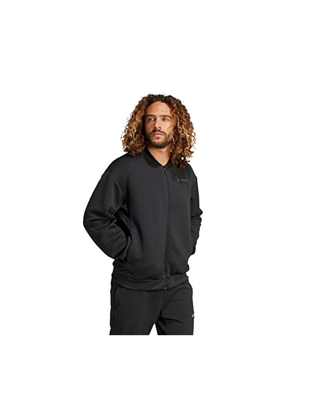 Xpl Sweat Jkt Erkek Outdoor Ceket Jd6645 Siyah-2