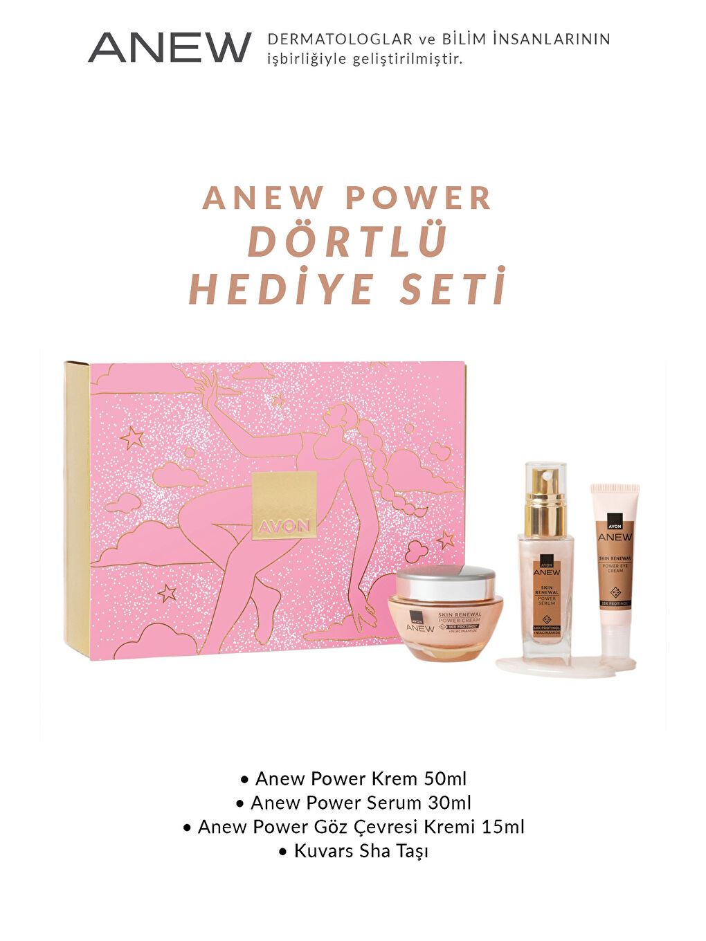 AVON Anew Power Dörtlü Hediye Seti - 1