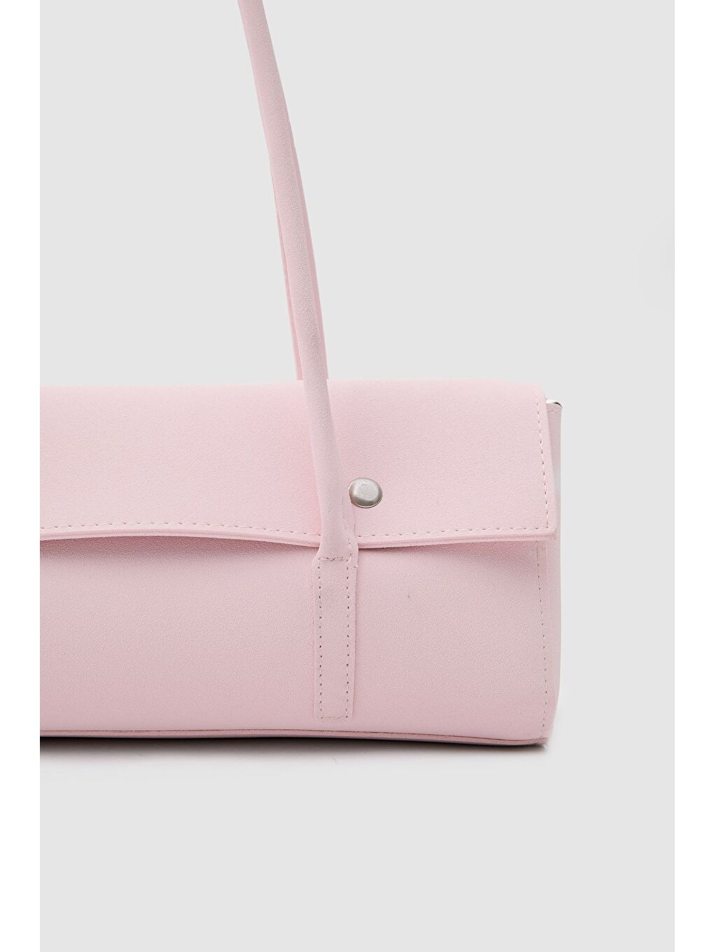 Mari Vintage Baget Çanta Pudra Pembe-2