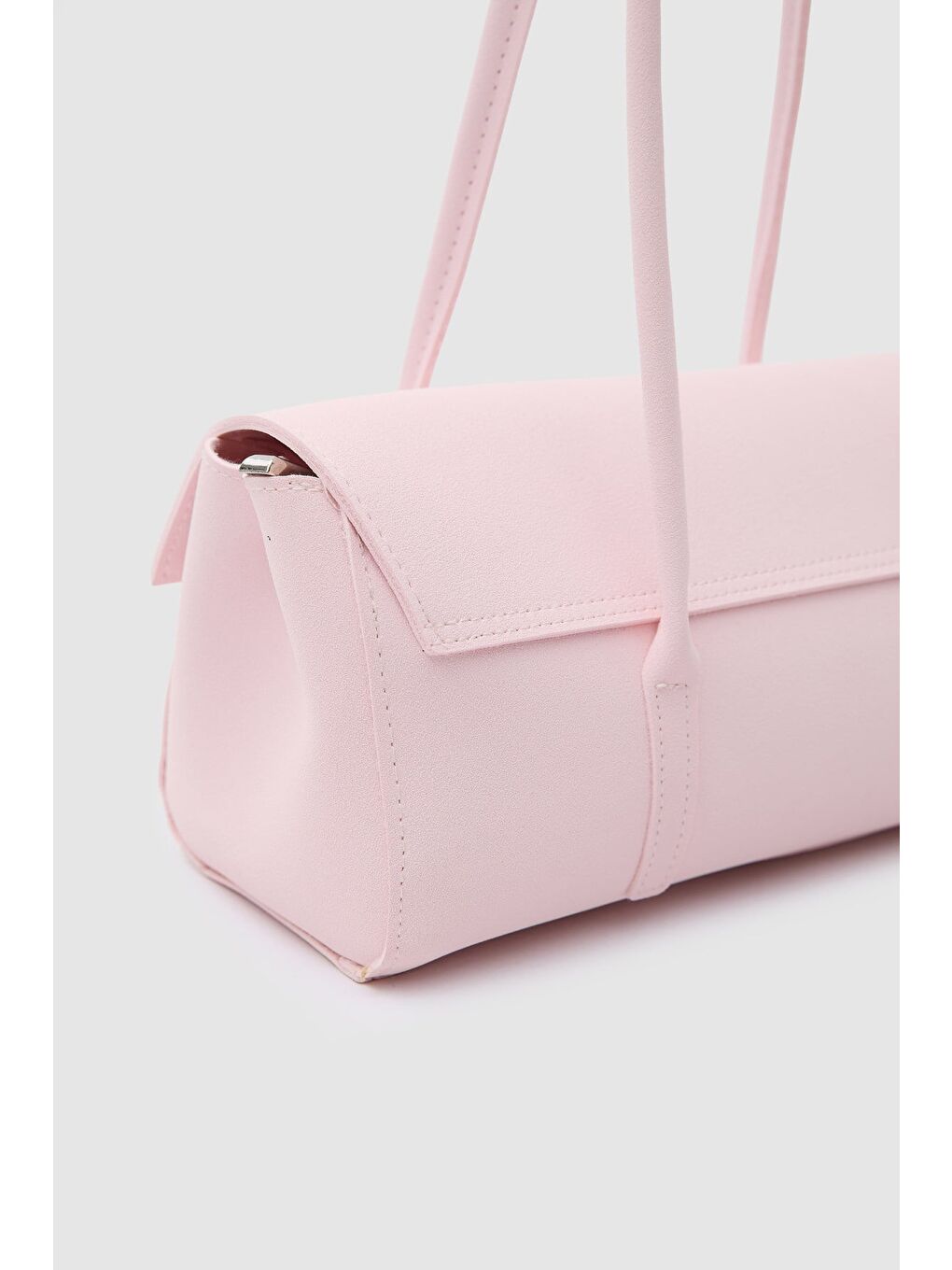 Mari Vintage Baget Çanta Pudra Pembe-4