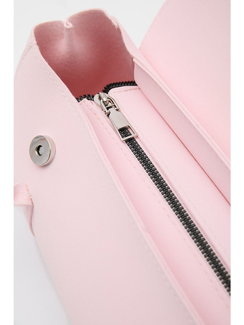 Mari Vintage Baget Çanta Pudra Pembe-6