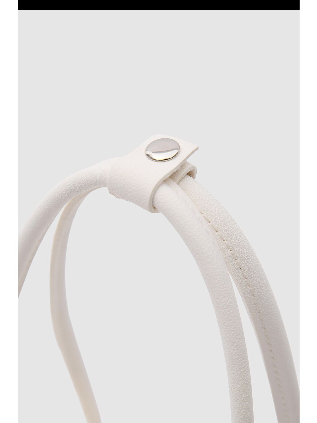 Ekru Mari Vintage Baget Çanta Krem-7