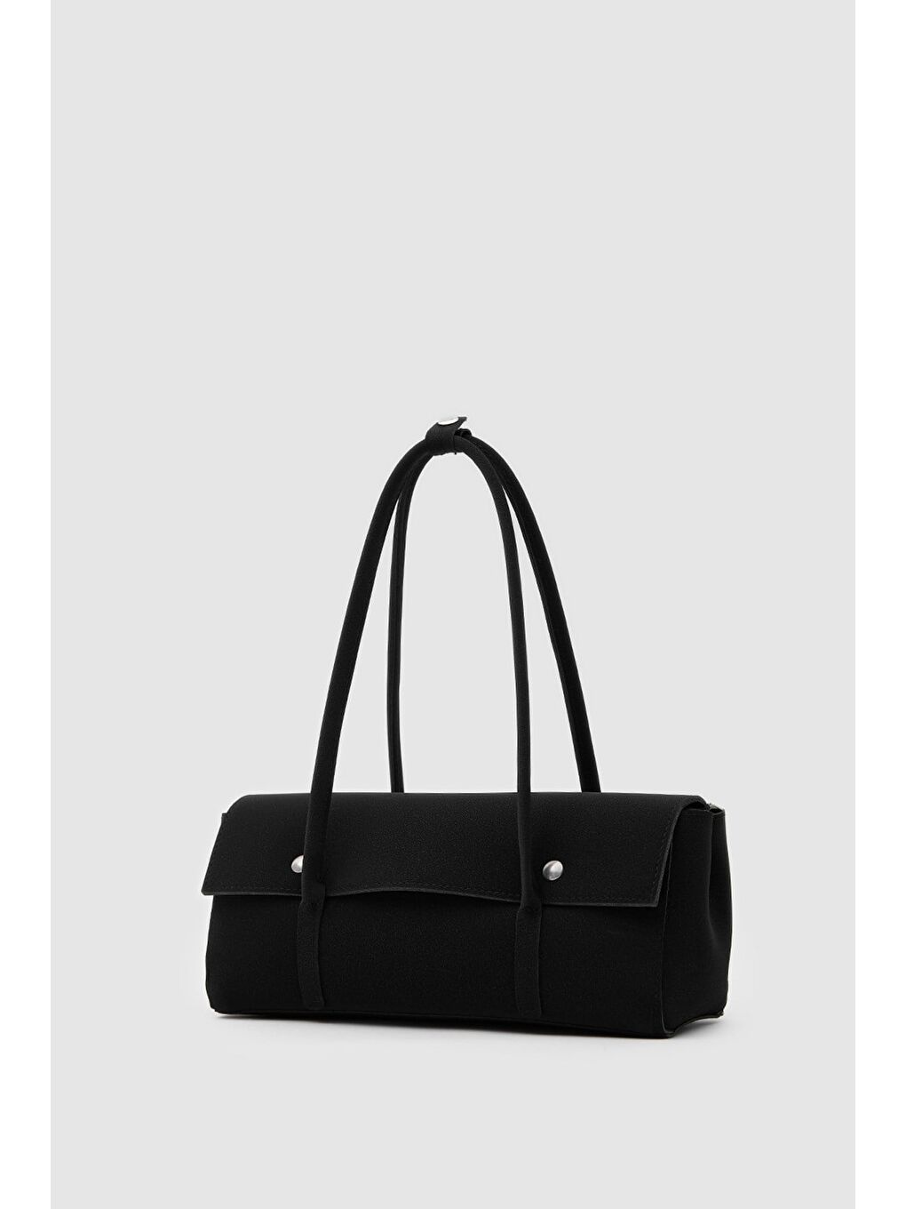 Mari Vintage Baget Çanta Siyah-1