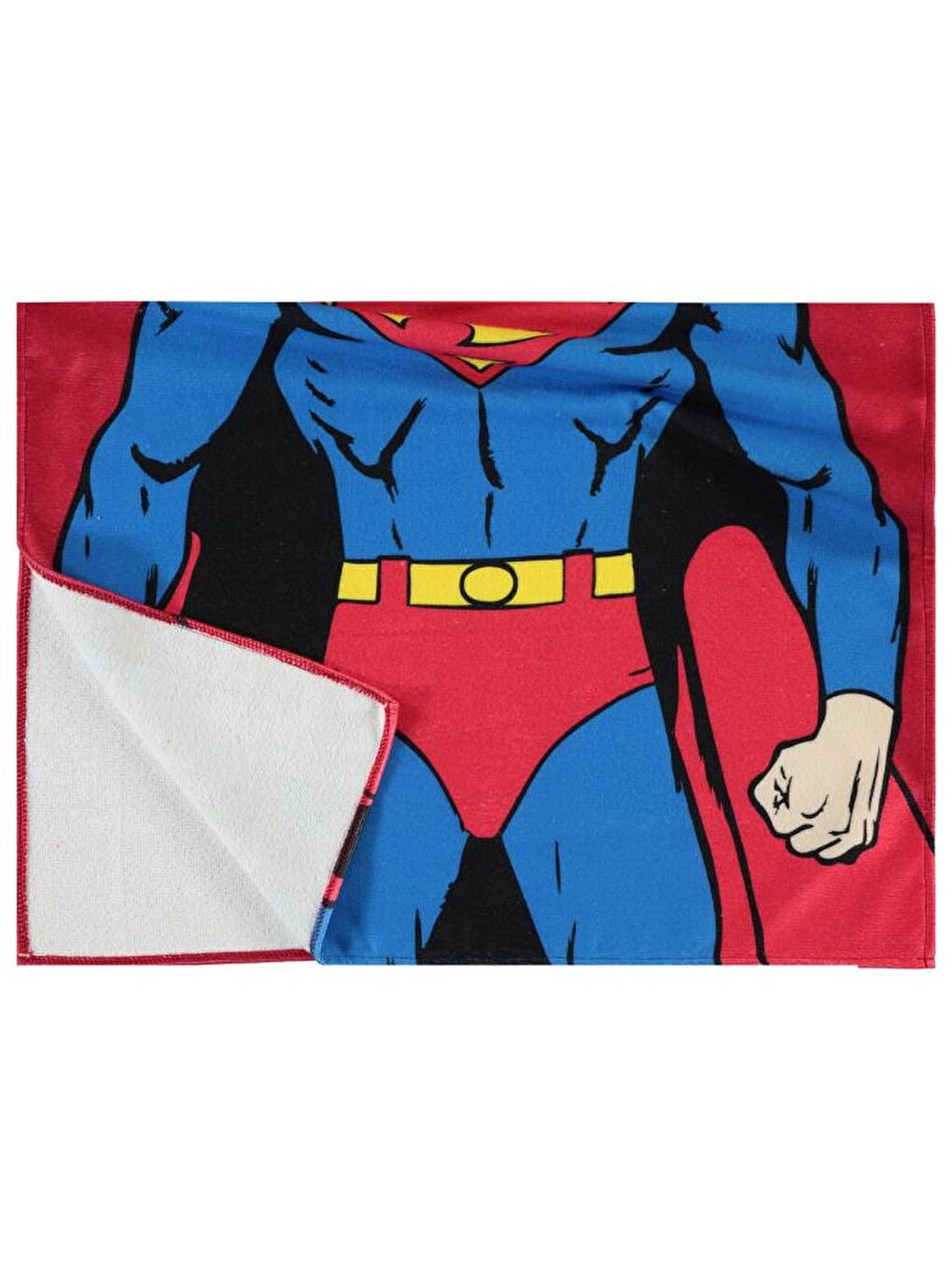 Baskılı Panço - KırmızıStandart-1