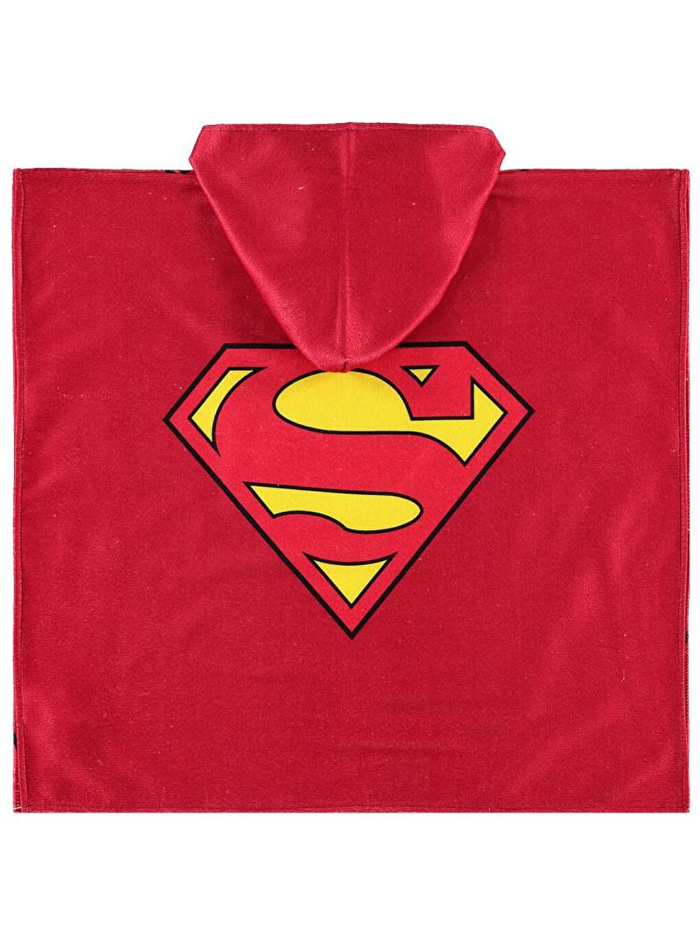 Baskılı Panço - KırmızıStandart-2