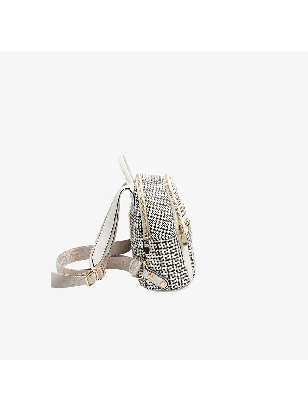 Bej Kadın SP983-M204 SILVER POLO Sırt Çantası Siyah-Kemik-2