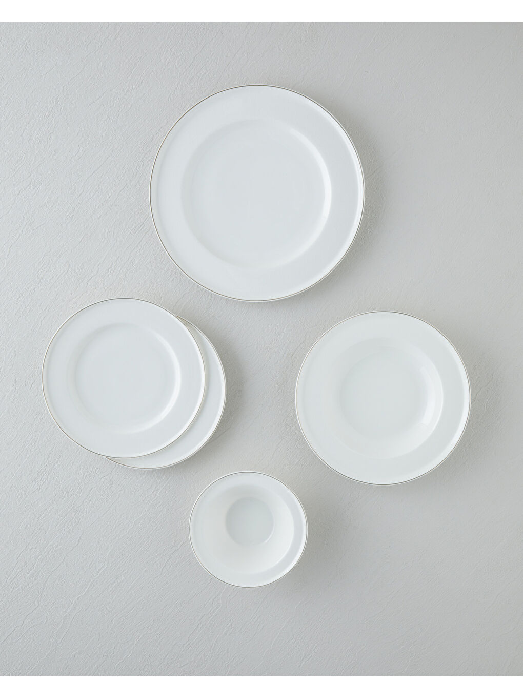 Sarı Savanna Bone Porselen Yemek Takımı 24 Parça 6 Kişilik Gold-2