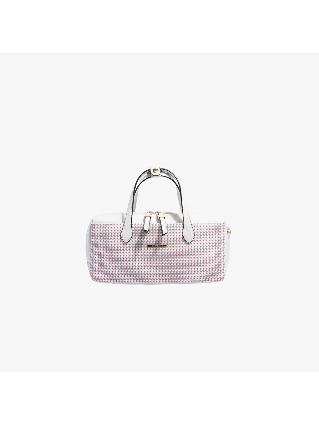 Bej Kadın SP1276-M204 SILVER POLO El Çantası Bordo-Kemik